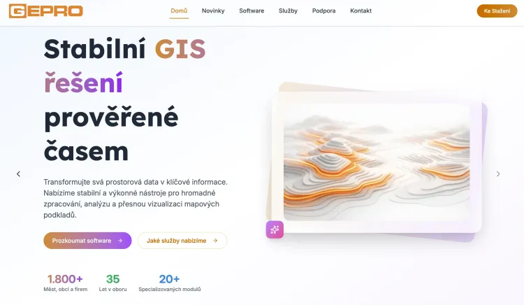 Spouštíme nový web GEPRO